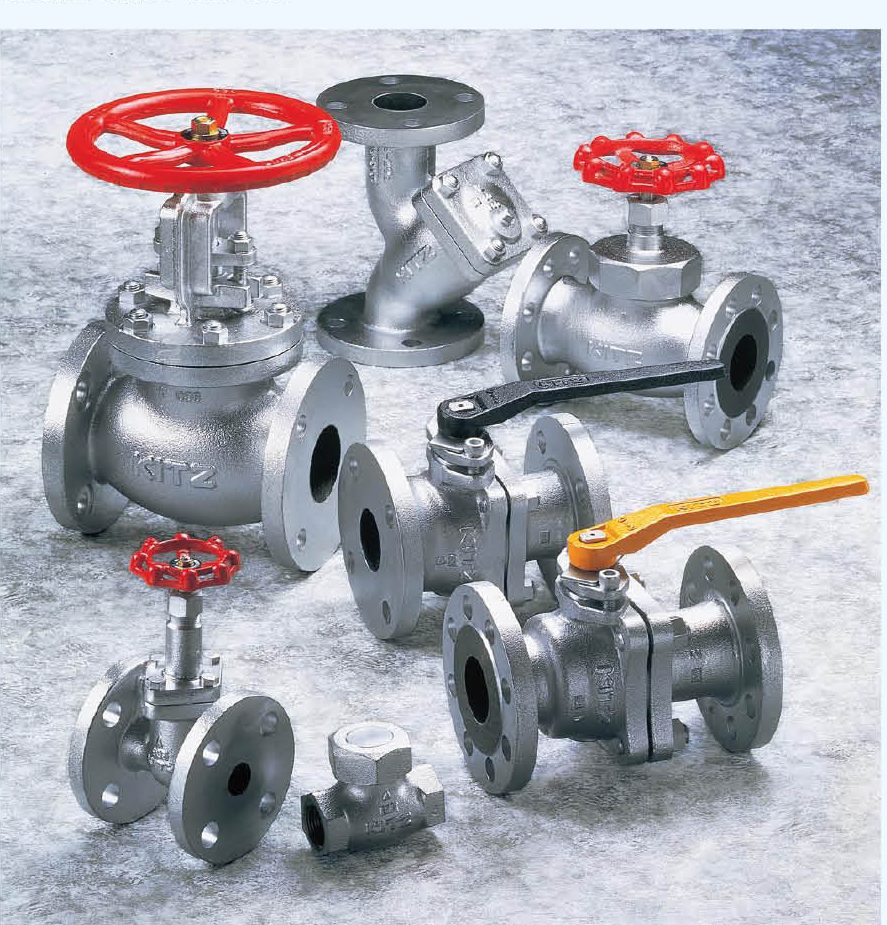 KITZ ductile iron globe and gate valves