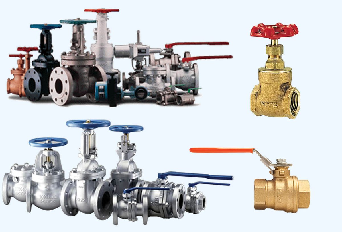 KITZ gate, globe, check and brass ball valves