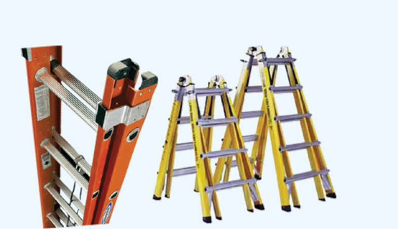 Werner fiberglass ladders